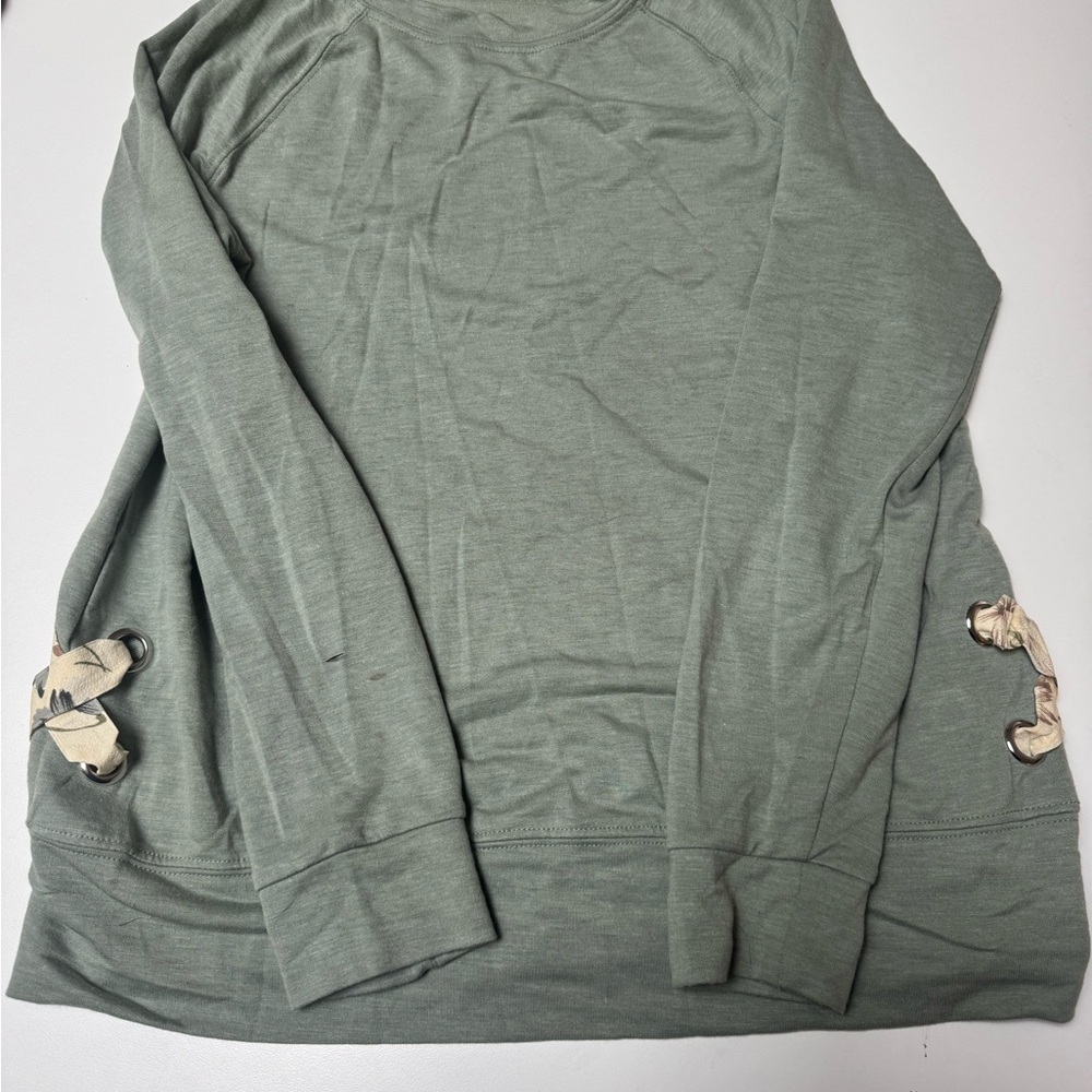 AGB Sage Long Sleeve Top